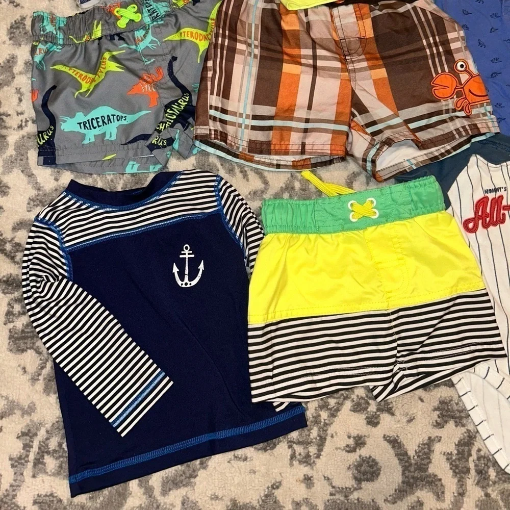 26 Piece Baby Boy Size 6-9M Mixed Season Bundle